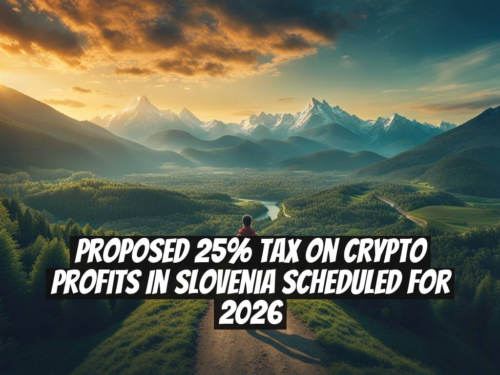 Proposed 25% Tax on Crypto Profits in Slovenia Scheduled for 2026