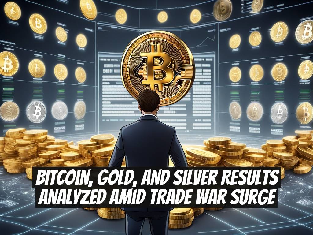Bitcoin, gold, and silver results analyzed amid trade war surge