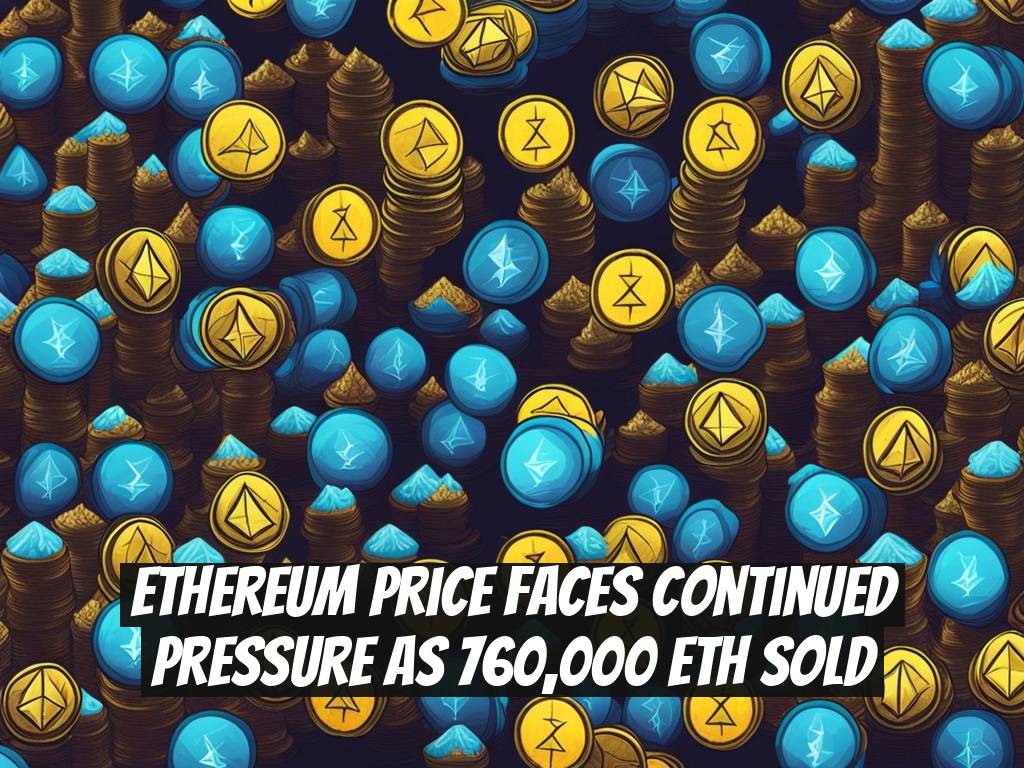 Ethereum Price Faces Continued Pressure as 760,000 ETH Sold