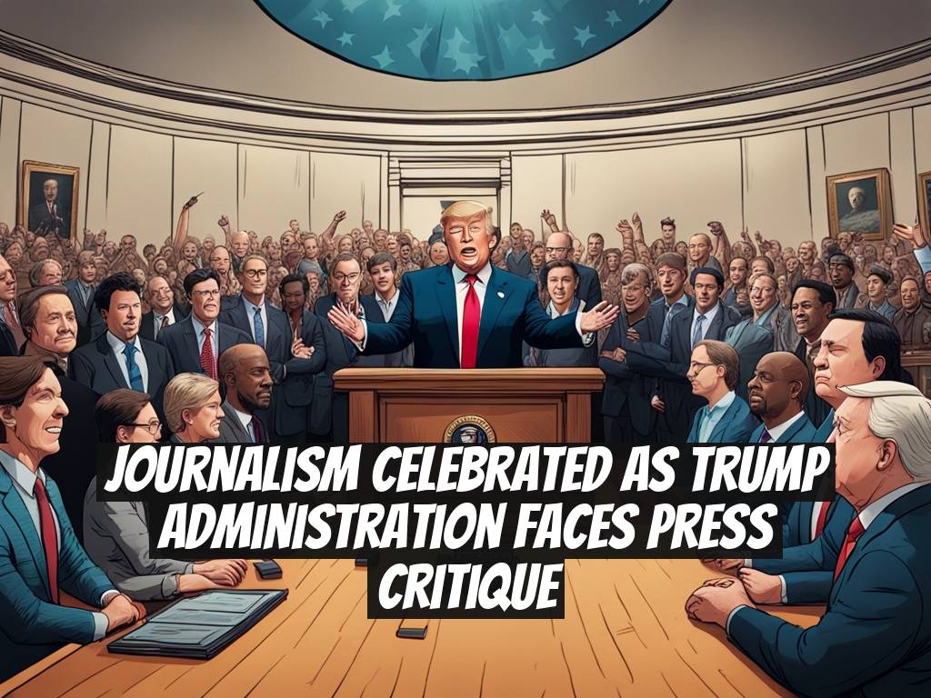 Journalism Celebrated as Trump Administration Faces Press Critique