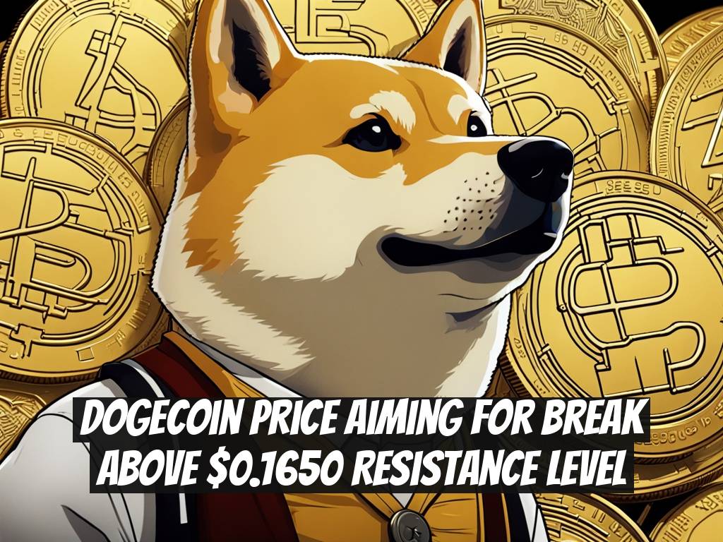 Dogecoin Price Aiming for Break Above $0.1650 Resistance Level