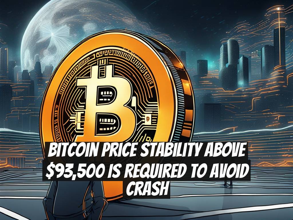 Bitcoin Price Stability Above $93,500 Is Required to Avoid Crash