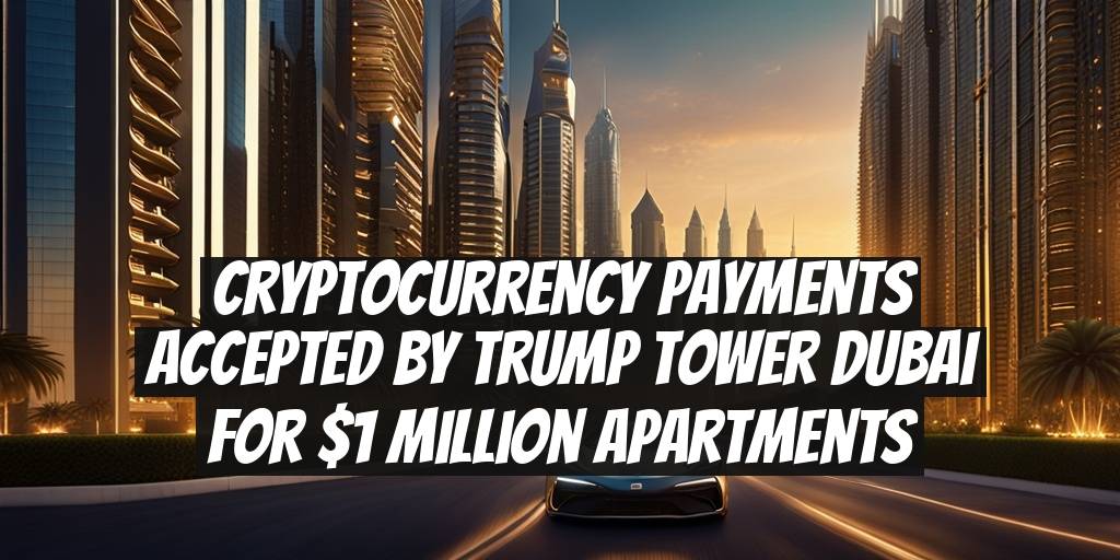 Cryptocurrency Payments Accepted by Trump Tower Dubai for $1 Million Apartments