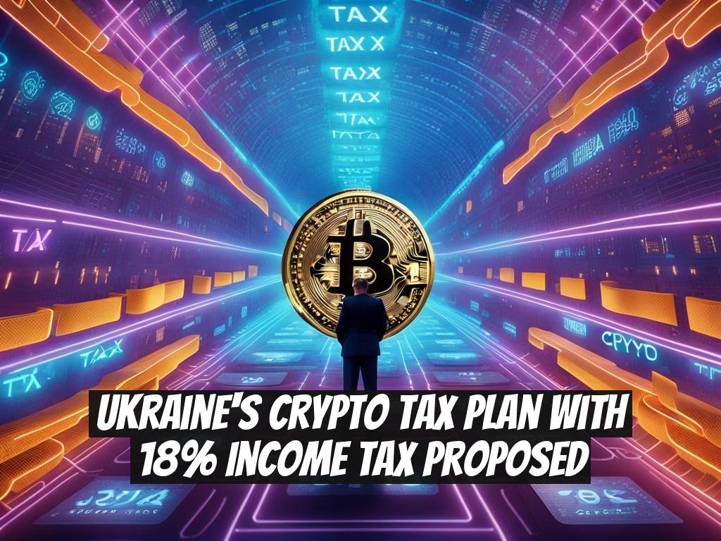 Ukraine's Crypto Tax Plan with 18% Income Tax Proposed