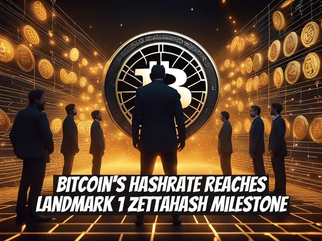 Bitcoin's Hashrate Reaches Landmark 1 Zettahash Milestone