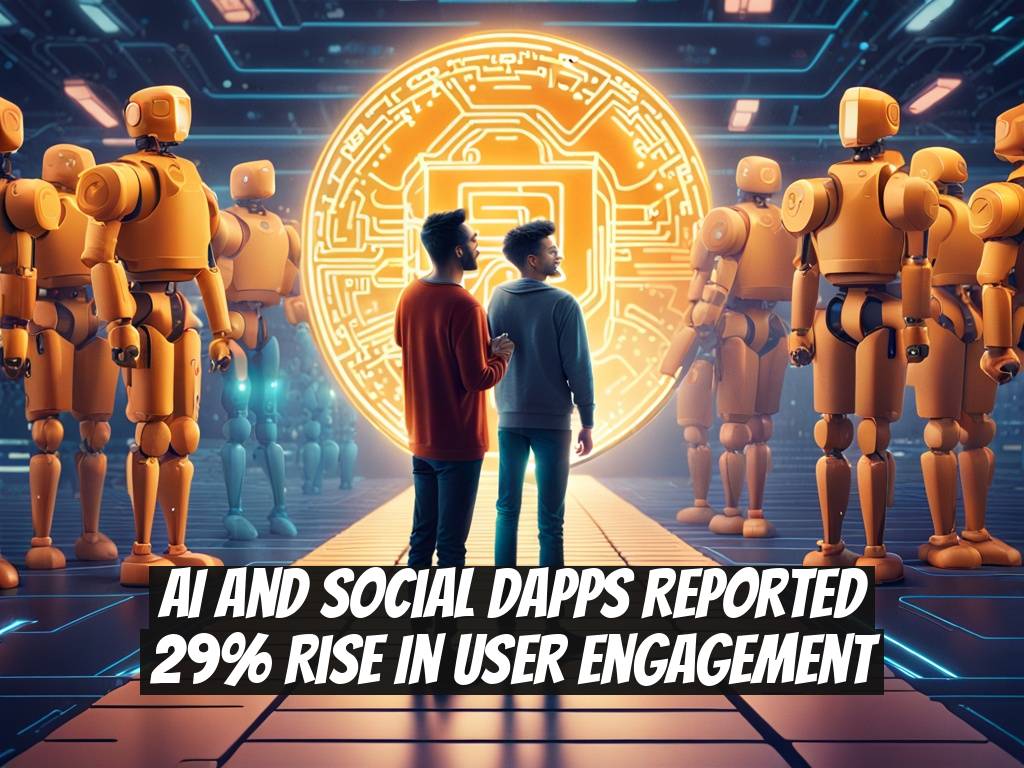 AI and Social Dapps Reported 29% Rise in User Engagement