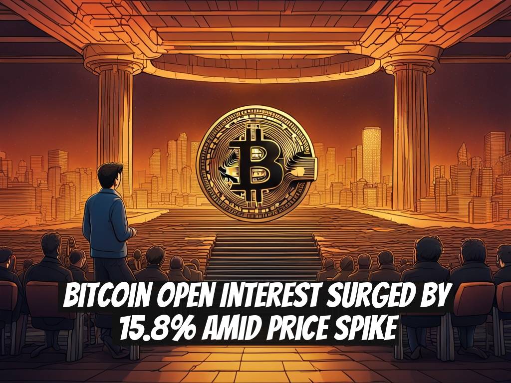 Bitcoin Open Interest Surged by 15.8% Amid Price Spike