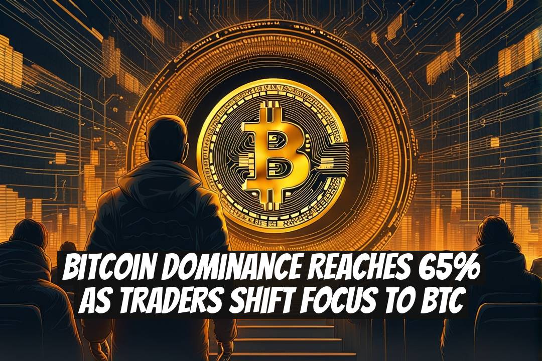 Bitcoin Dominance Reaches 65% as Traders Shift Focus to BTC