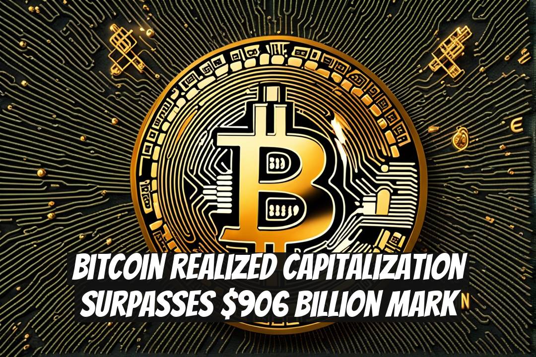 Bitcoin Realized Capitalization Surpasses $906 Billion Mark