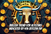 Bullish Trend for Altcoins Indicated by 4% Bitcoin Dip