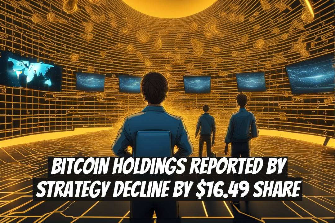 Bitcoin Holdings Reported by Strategy Decline by $16.49 Share
