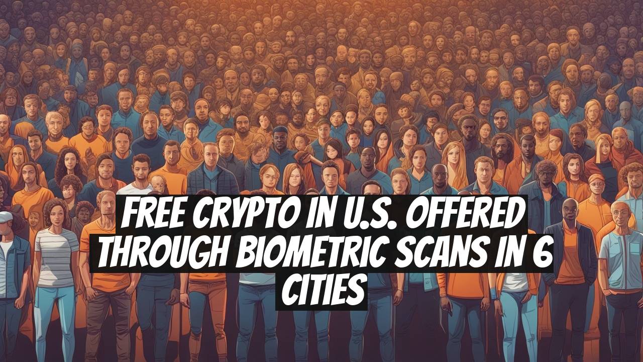 Free Crypto in U.S. Offered Through Biometric Scans in 6 Cities