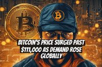 Bitcoin's Price Surged Past $111,000 as Demand Rose Globally