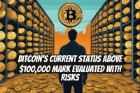 Bitcoin's Current Status Above $100,000 Mark Evaluated With Risks