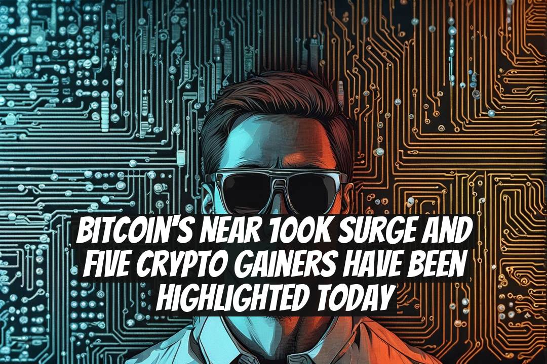 Bitcoin's Near 100K Surge and Five Crypto Gainers Have Been Highlighted Today