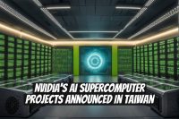 Nvidia's AI Supercomputer Projects Announced in Taiwan
