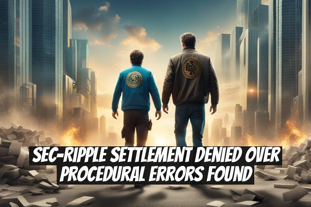 SEC-Ripple Settlement Denied Over Procedural Errors Found
