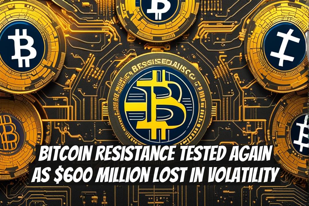 Bitcoin Resistance Tested Again as $600 Million Lost in Volatility