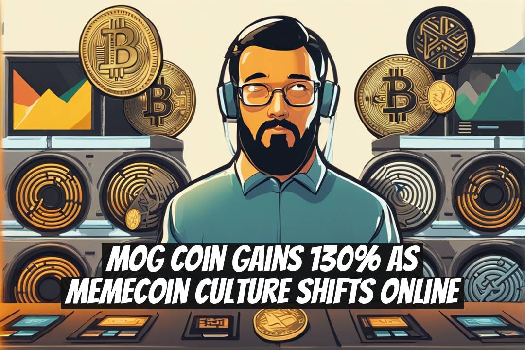 MOG Coin Gains 130% as Memecoin Culture Shifts Online