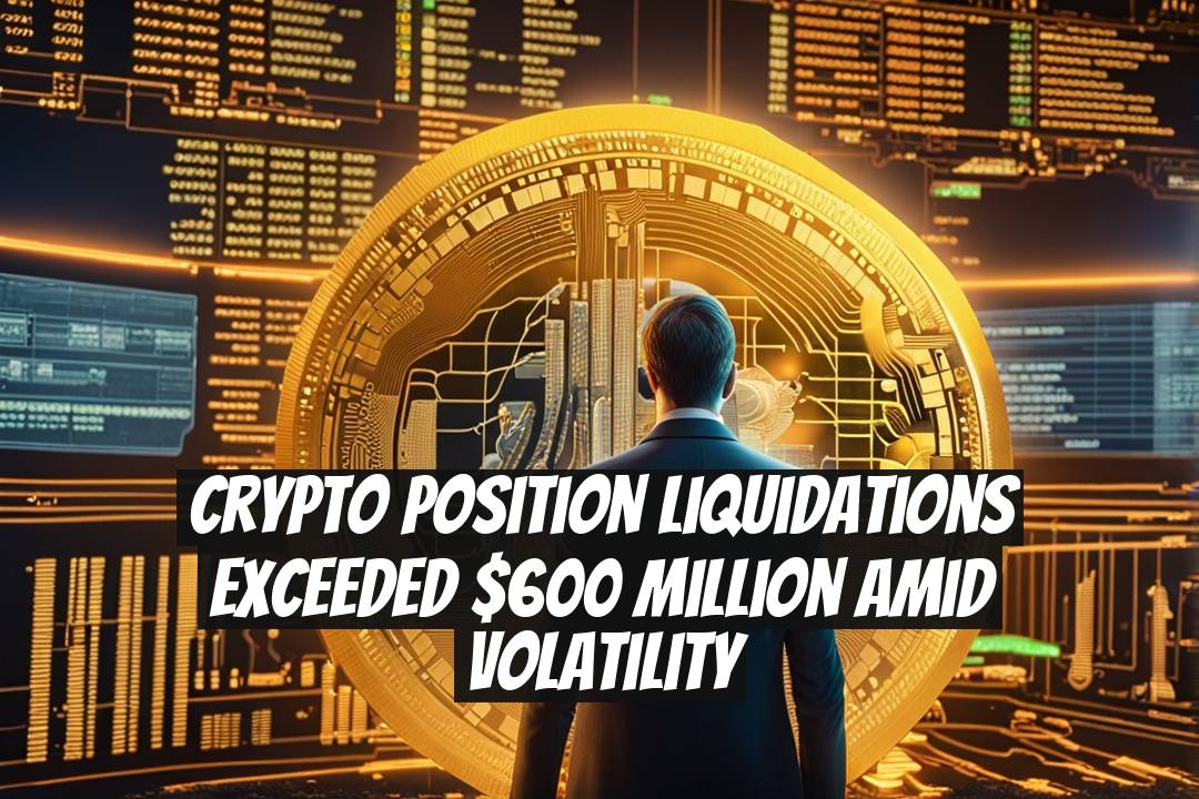 Crypto Position Liquidations Exceeded $600 Million Amid Volatility