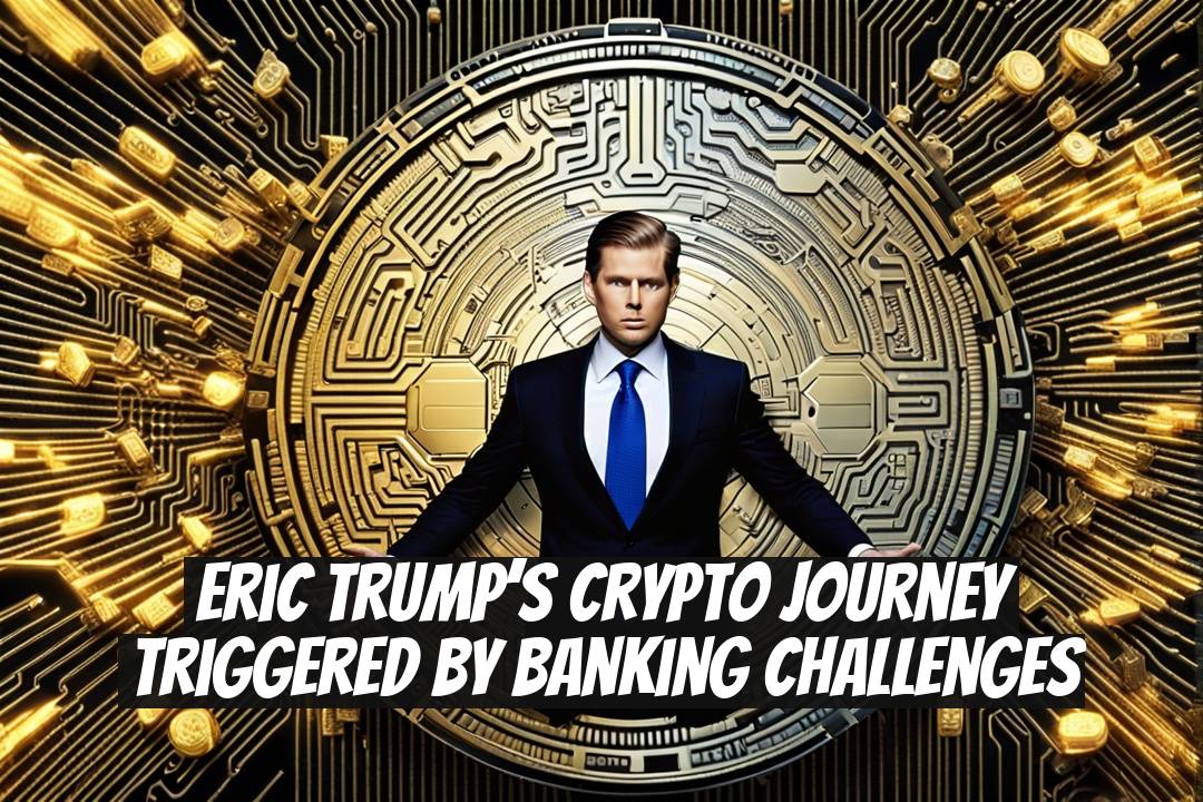 Eric Trump’s Crypto Journey Triggered by Banking Challenges