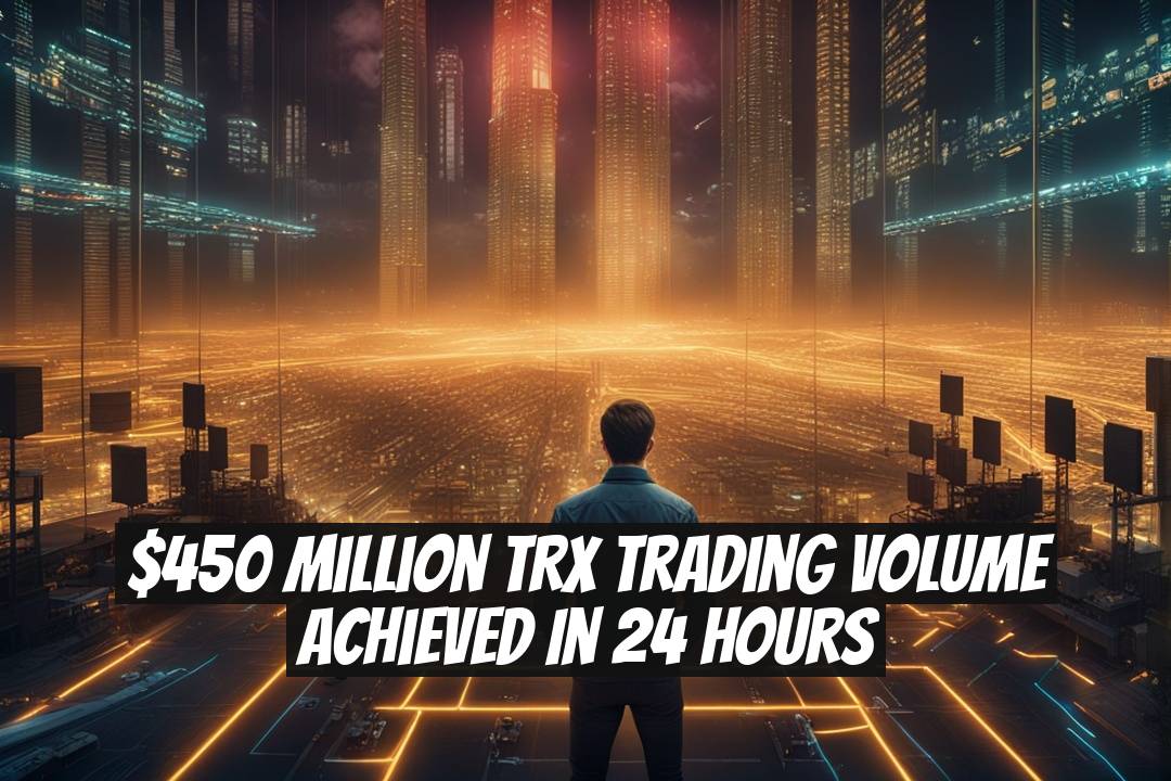 $450 Million TRX Trading Volume Achieved in 24 Hours