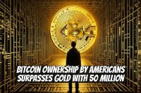 Bitcoin Ownership by Americans Surpasses Gold with 50 Million