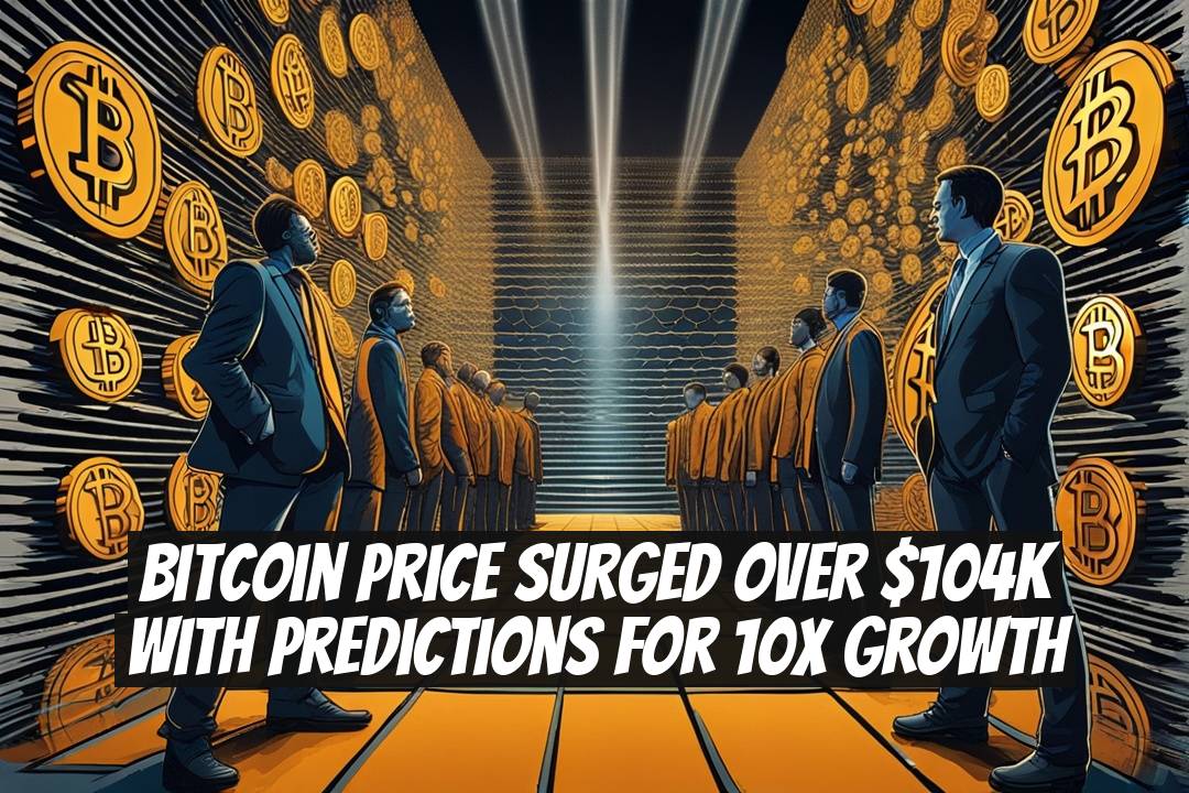 Bitcoin Price Surged Over $104K with Predictions for 10x Growth