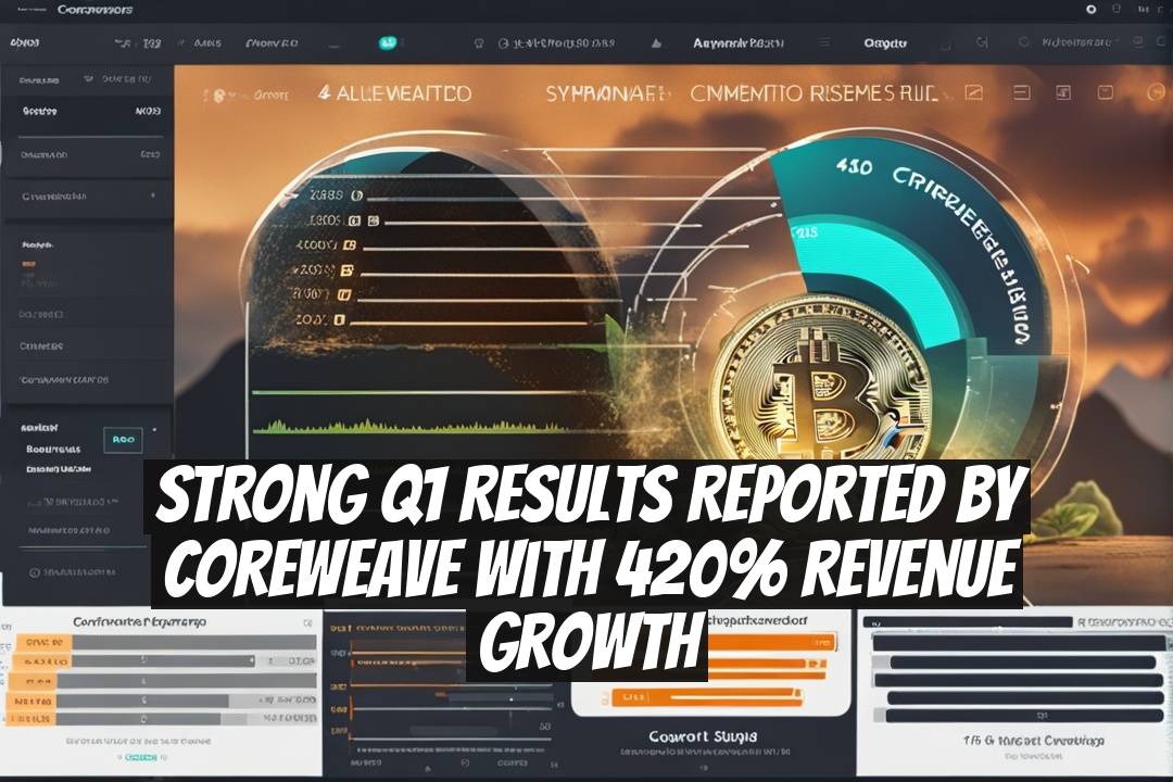 Strong Q1 Results Reported by CoreWeave with 420% Revenue Growth