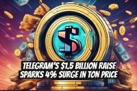 Telegram's $1.5 Billion Raise Sparks 4% Surge in TON Price