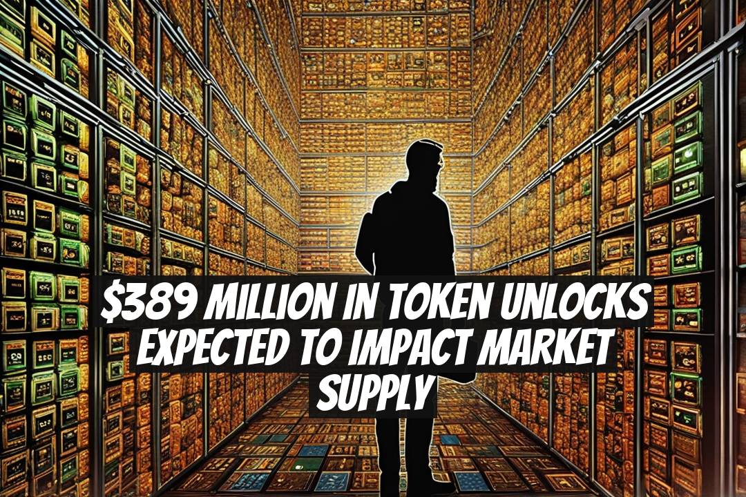 $389 Million in Token Unlocks Expected to Impact Market Supply