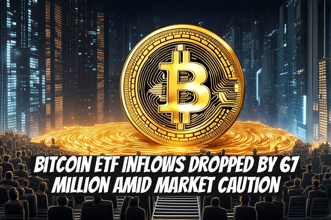 Bitcoin ETF Inflows Dropped by 67 Million Amid Market Caution