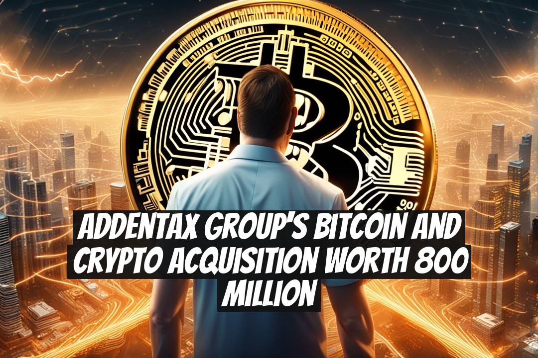 Addentax Group's Bitcoin and Crypto Acquisition Worth 800 Million