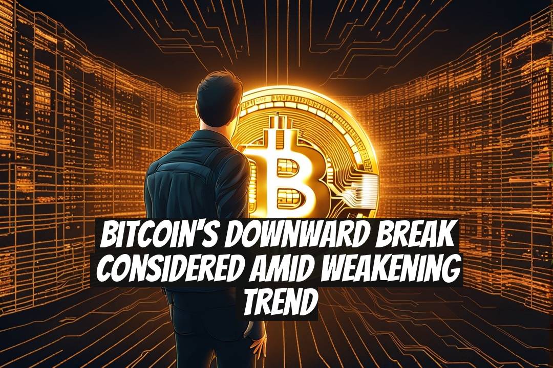 Bitcoin's Downward Break Considered Amid Weakening Trend