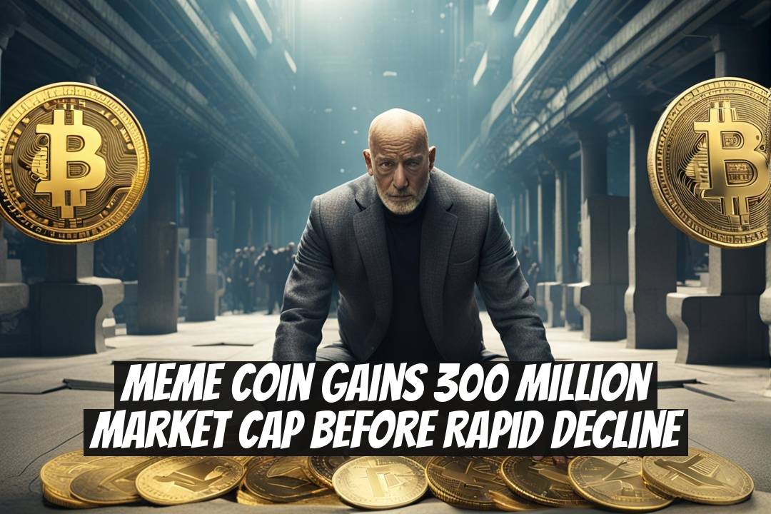Meme Coin Gains 300 Million Market Cap Before Rapid Decline