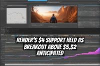 RENDER's $4 Support Held as Breakout Above $5.32 Anticipated