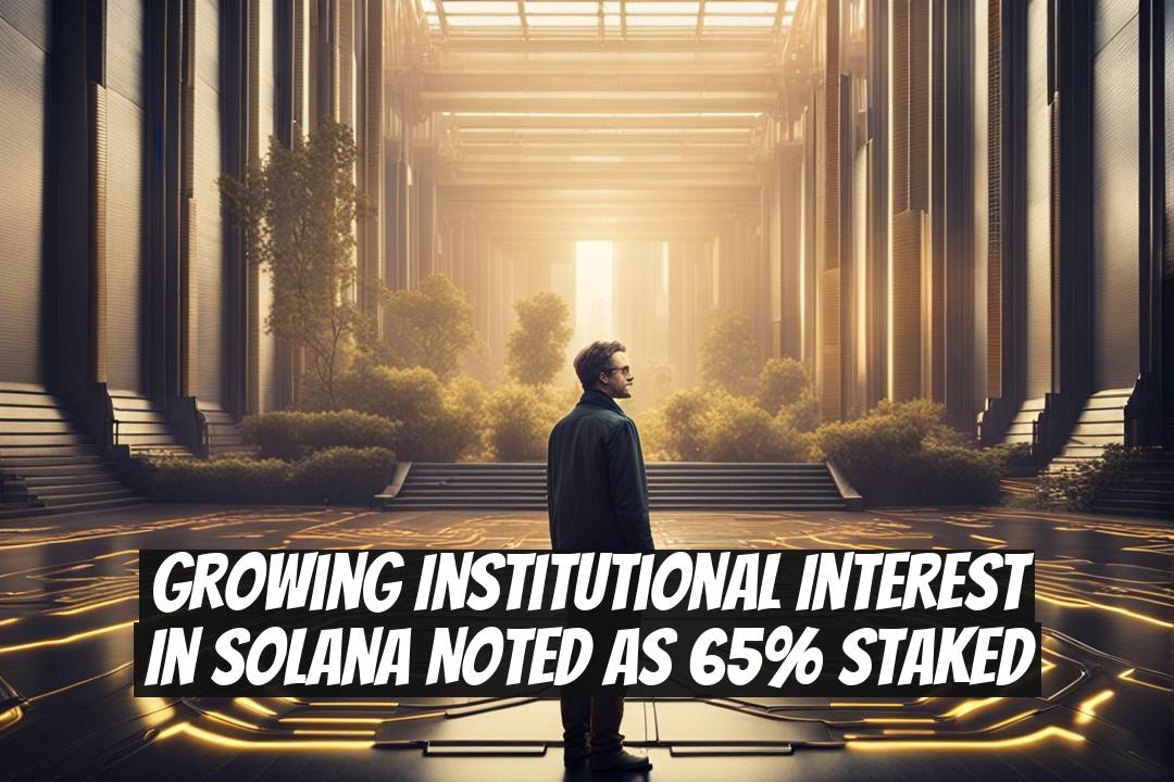 Growing Institutional Interest in Solana Noted as 65% Staked