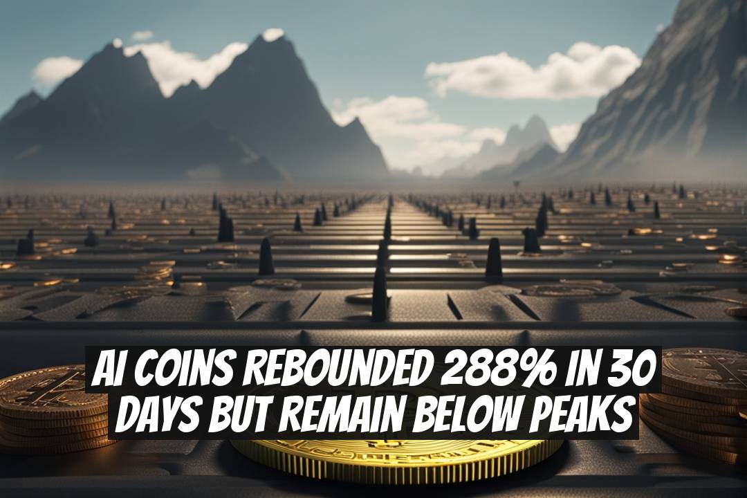 AI Coins Rebounded 288% in 30 Days but Remain Below Peaks