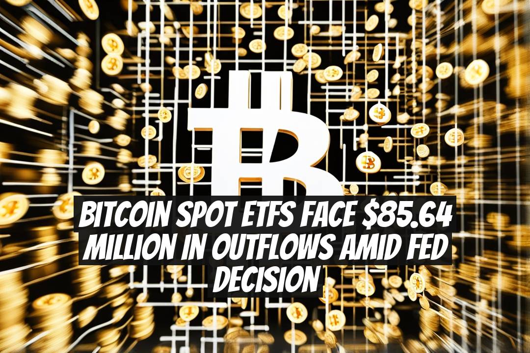 Bitcoin Spot ETFs Face $85.64 Million in Outflows Amid Fed Decision