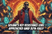 Solana's Key Resistance Level Approached Amid 30% Rally