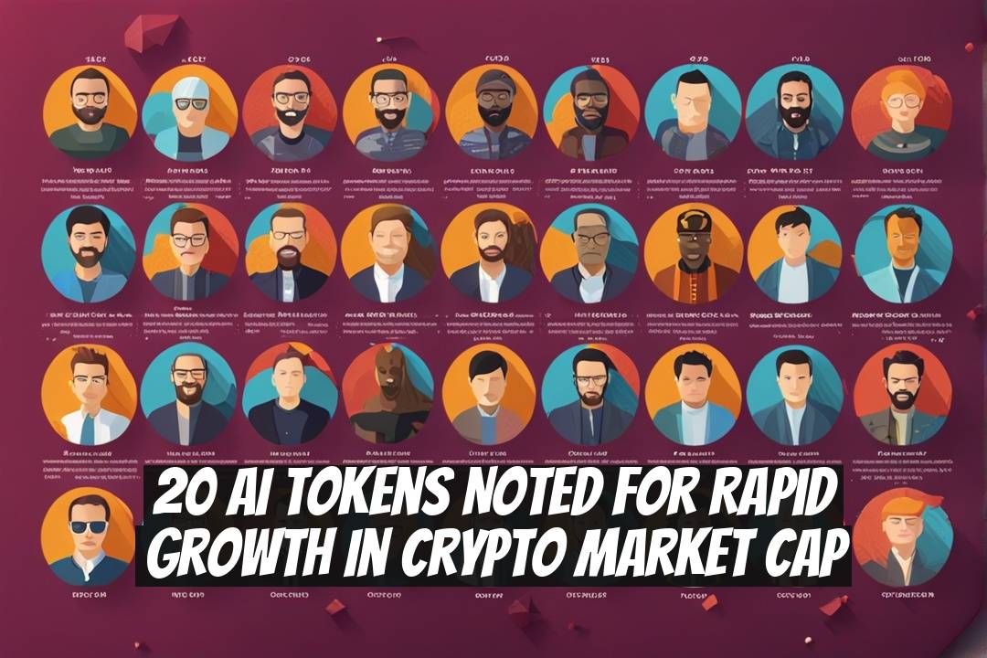 20 AI Tokens Noted for Rapid Growth in Crypto Market Cap