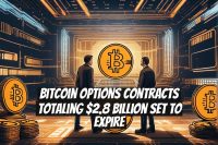 Bitcoin Options Contracts Totaling $2.8 Billion Set to Expire