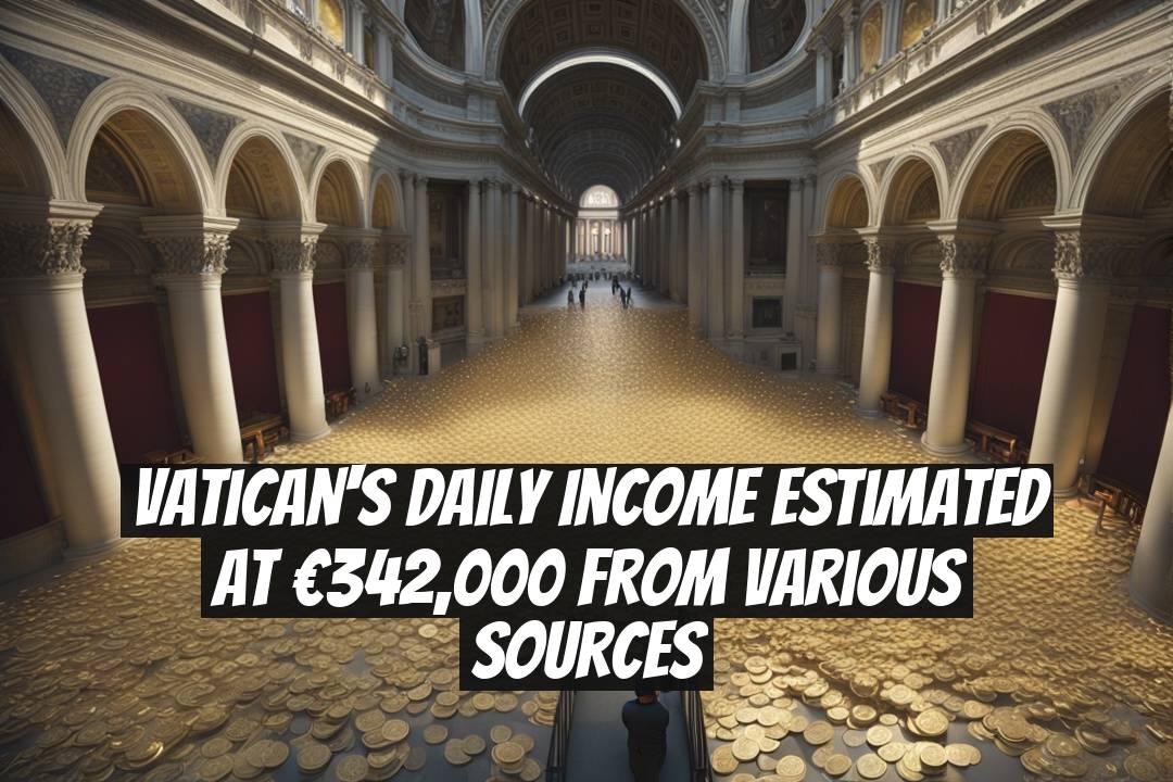 Vatican's Daily Income Estimated at €342,000 from Various Sources