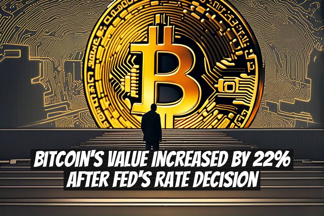 Bitcoin's Value Increased by 22% After Fed's Rate Decision