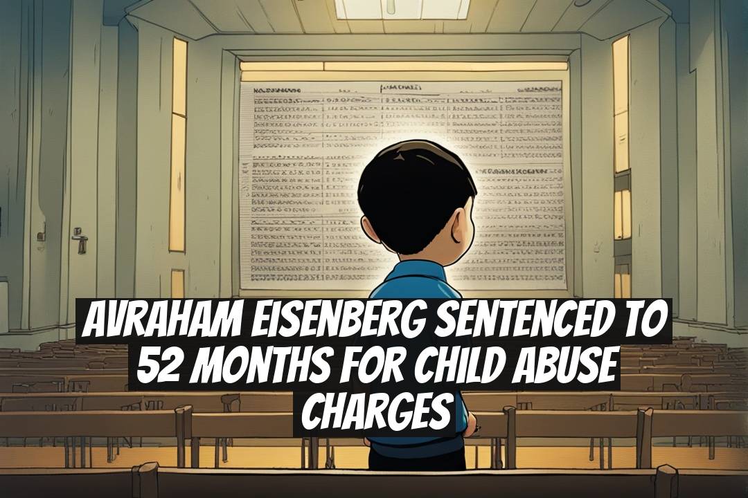 Avraham Eisenberg Sentenced to 52 Months for Child Abuse Charges