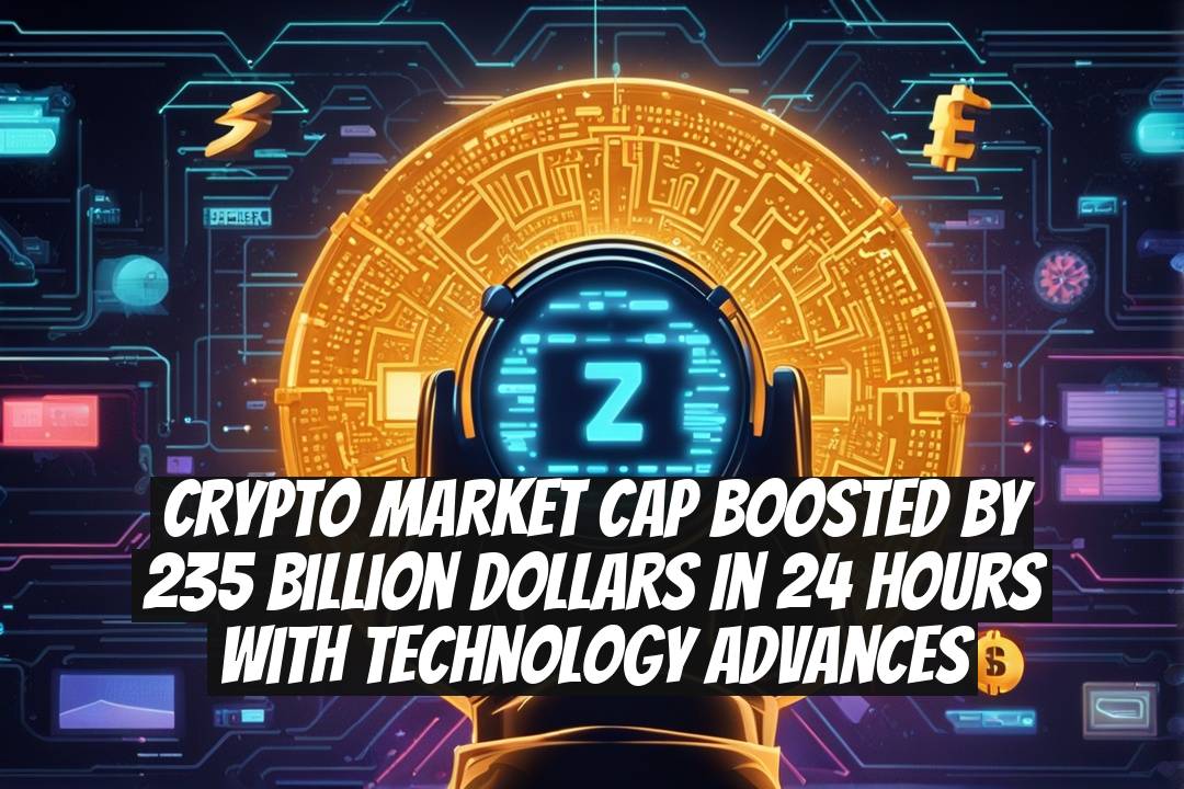 Crypto Market Cap Boosted by 235 Billion Dollars in 24 Hours with Technology Advances