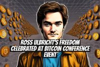 Ross Ulbricht's Freedom Celebrated at Bitcoin Conference Event