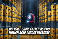 XRP Price Gains Capped as 240 Million Sold Amidst Pressure