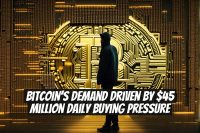 Bitcoin's Demand Driven by $45 Million Daily Buying Pressure