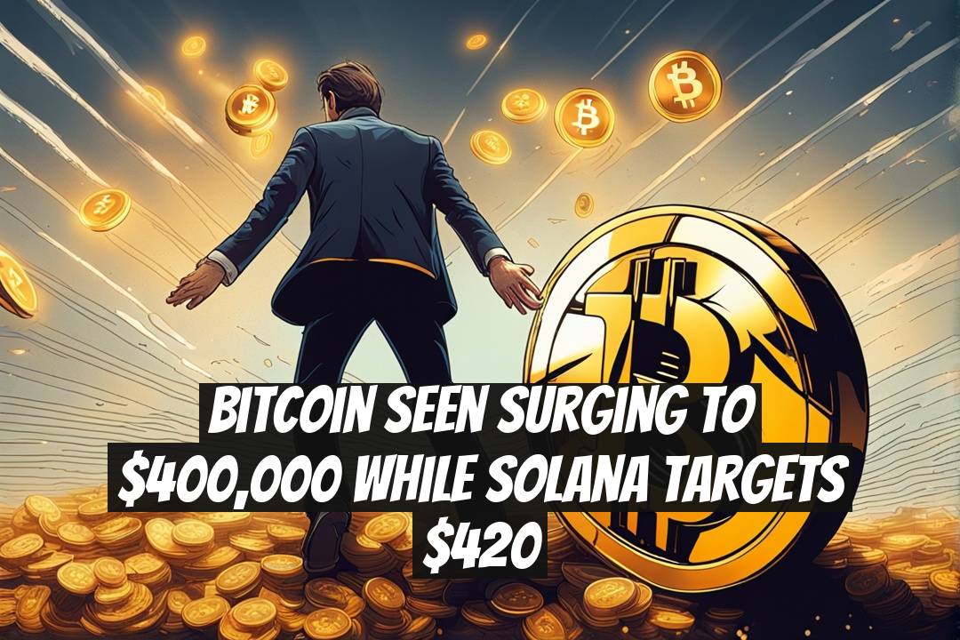 Bitcoin Seen Surging to $400,000 While Solana Targets $420